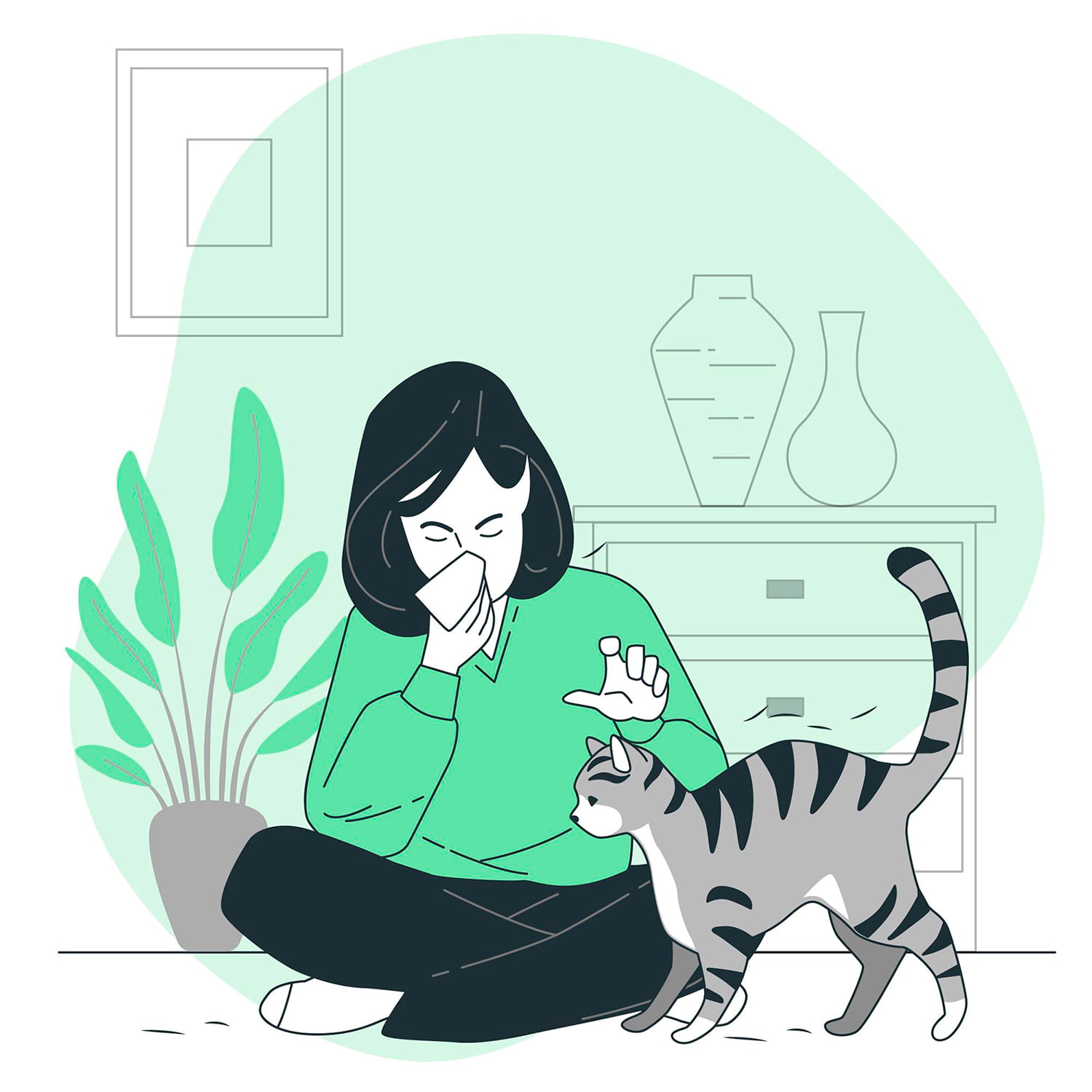 ¿Por qué nos da alergia el pelo de los gatos?