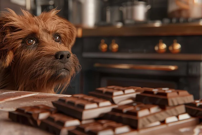 Cómo afecta el chocolate a los perros